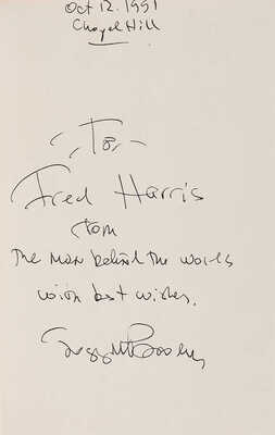 [Бродский И., автограф]. Joseph Brodsky. To Urania. New-York: Farrar, Straus and Giroux, 1988.